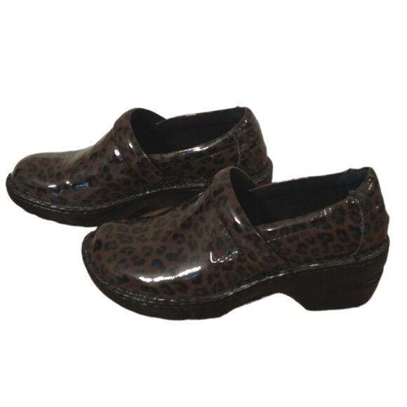 BOC Born Concept Peggy Leopard Clogs Mules - Picture 2 of 11